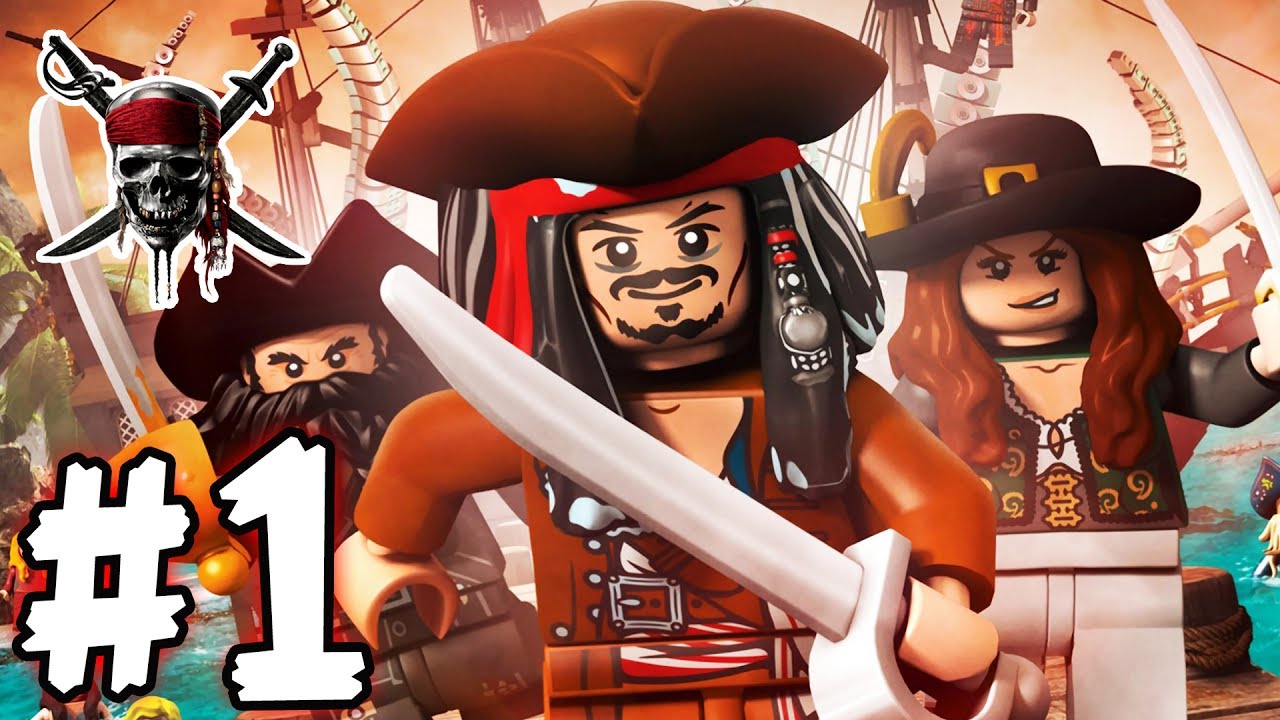 LEGO Пираты Карибского моря - Эпизод 01 - Джек Воробей (Прохождение игры в HD)