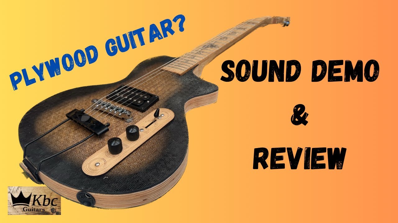 What Does a PLYWOOD Guitar Sound Like? - DEMO and REVIEW!
