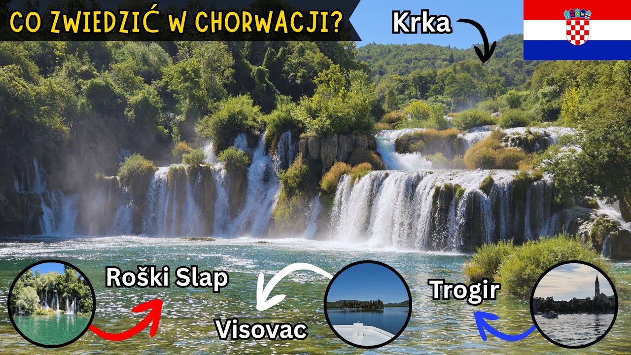 🇭🇷 Wodospady Krka i Trogir - co zwiedzić w Chorwacji? | Vlog z wyjazdu #02