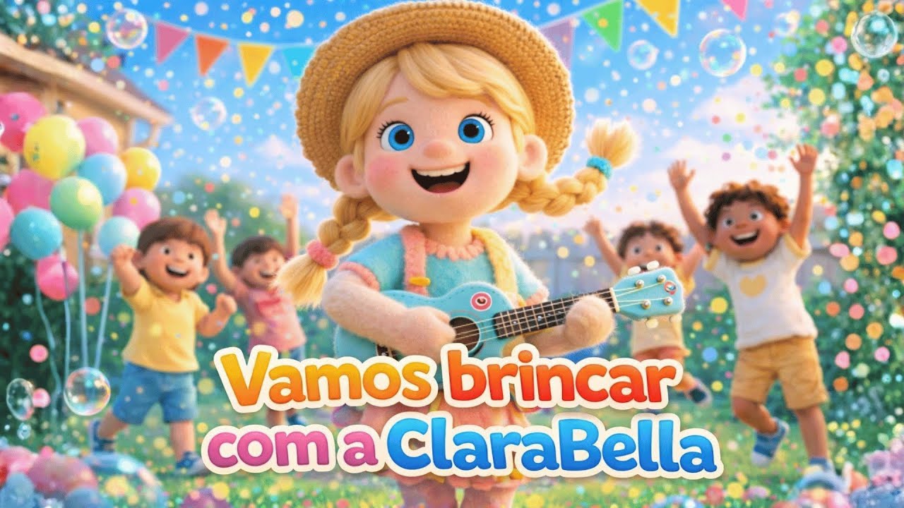 Vamos brincar com a ClaraBella.- ClaraBella Oficial 🎶✨