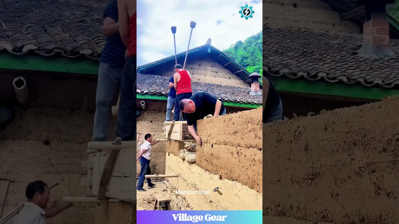 Real-Life MUD House Build! 💪 This is Some Hardcore DIY! 