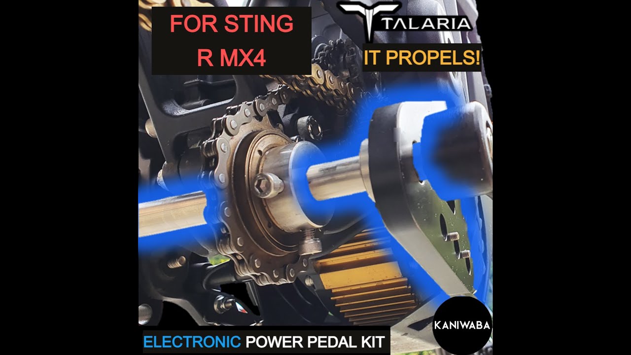 KANIWABA - TALARIA Sting R MX4 Electronic Power Pedal Kit and Power Kit Installation Video