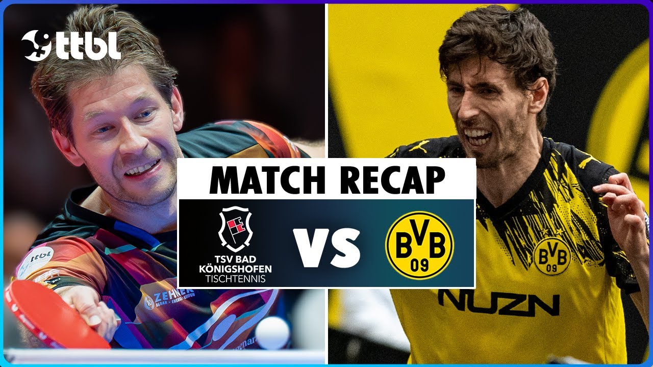 BAD KÖNIGSHOFEN vs. DORTMUND (Tischtennis Bundesliga Recap) | Matchday 11 | 2025/2026