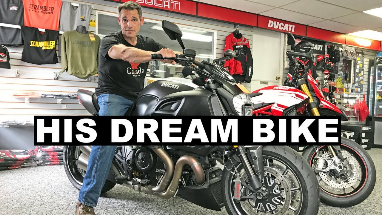 Found My Dad's Dream Bike - Ducati Diavel Carbon