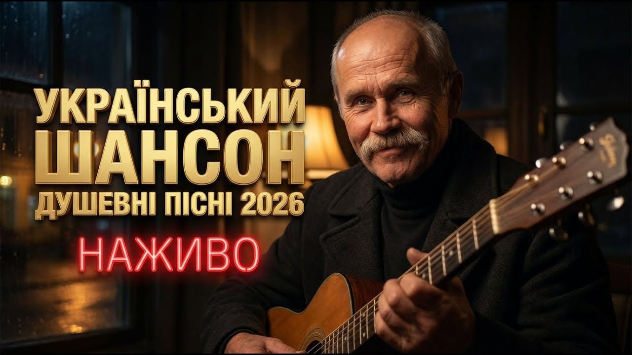 🔴 Український шансон | Сивий Кобзар — LIVE