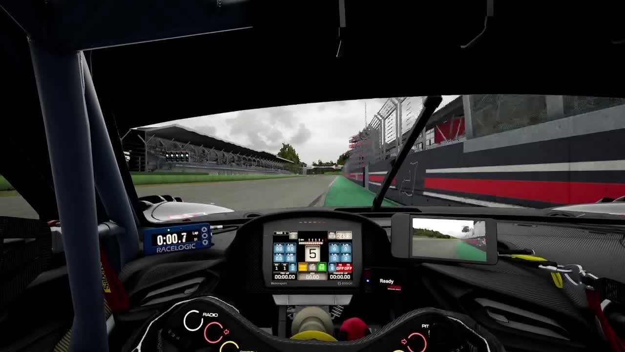 ACC Imola Ferrari 296 GT3 (Dry) Track Guide (Hotlap + Telemetry)