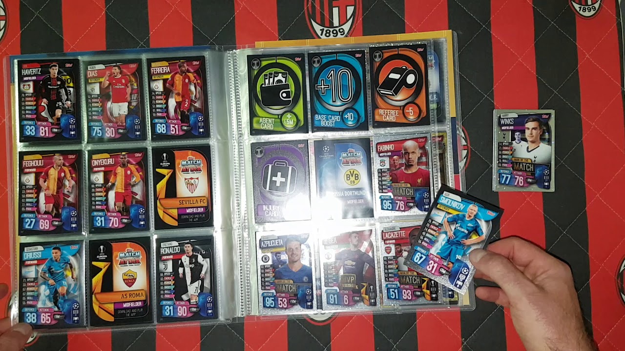 TOPPS  CHAMPIONS LEAGUE/LIGA EUROPY 19/20 - DRUGIE UZUPEŁNIANIE ALBUMU - BRAKUJE TYLKO 75 KART!