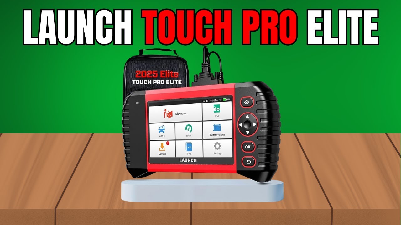 LAUNCH OBD2 Scanner Touch PRO Elite – Full Hands-On Test & Features!