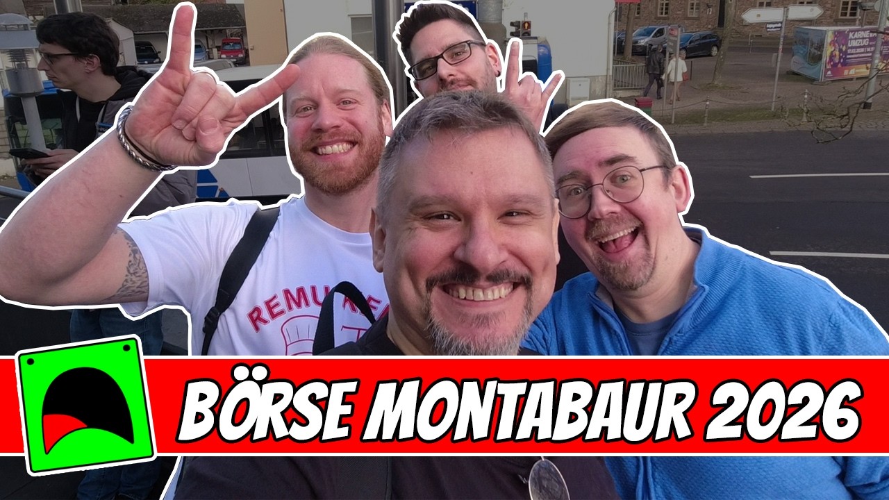 Die 15. Spiele & Konsolenbörse in Montabaur 2026 - Eindrücke und Pickups