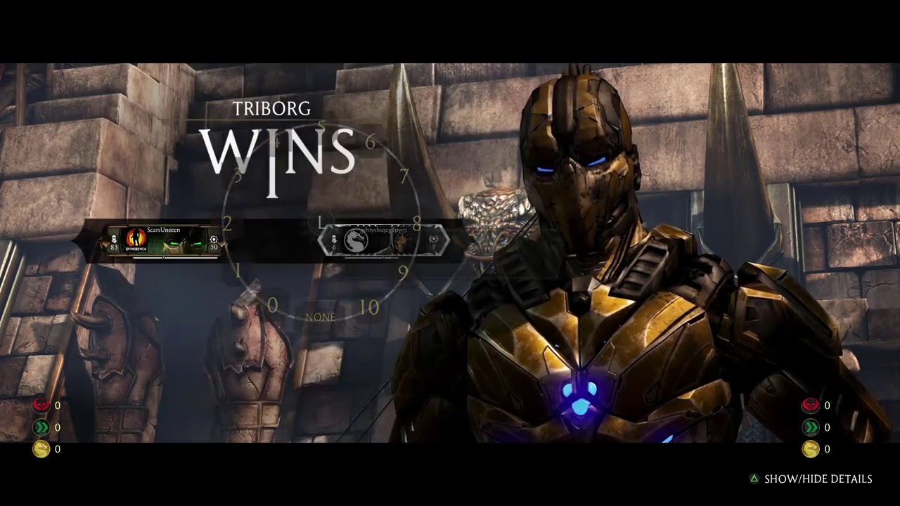 MKX ScarsUnseen (Cyrax) vs Cossner (Sektor) FT10 *better version*