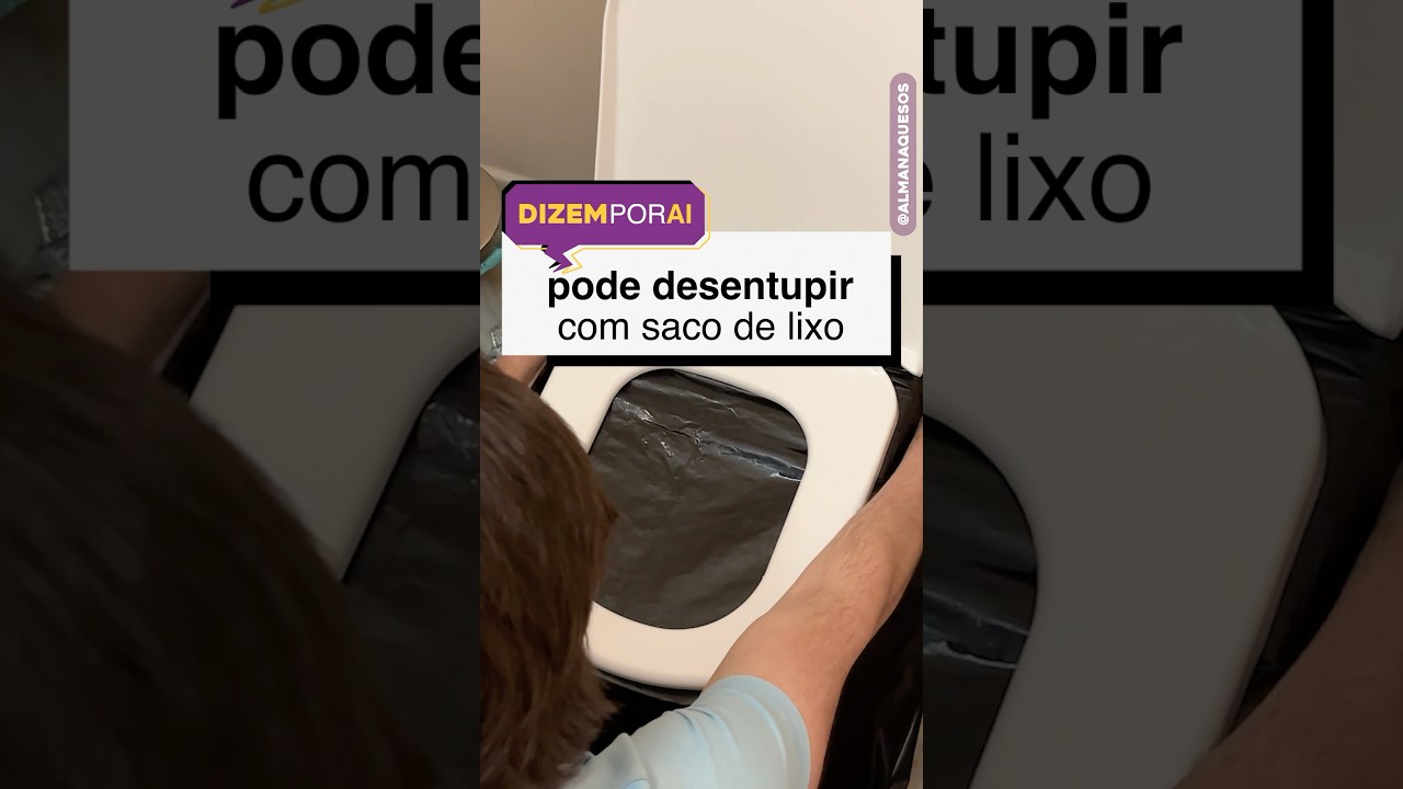TESTE: Desentupir Privada com Lixo