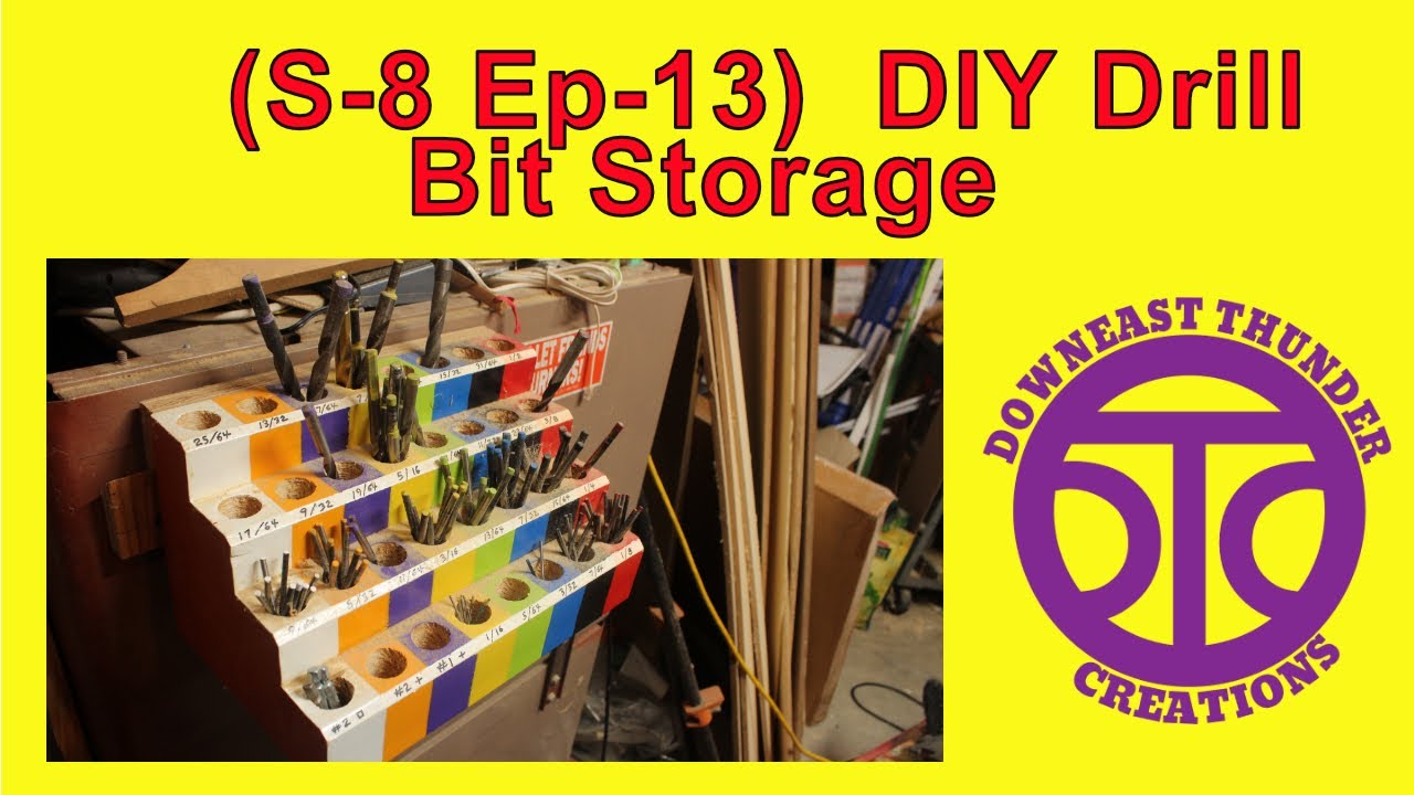 (S-8 Ep-13) DIY Dill Bit Storage     #Drill #DrillIndex #DrillStorage #DIY #FastCap #Tools #Storage