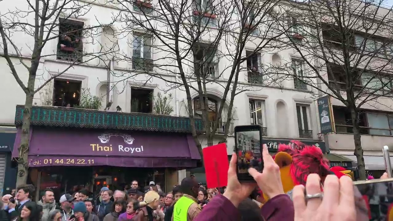 Paris, FRANCE 🇲🇫 Happy Cap Go Meh🧧🥳. Chinatown in Paris. March 2026❤️🇲🇫
