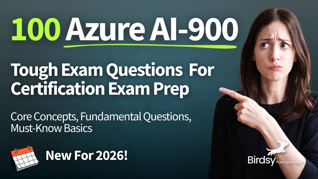 Master the Azure AI-900 Exam: 100 MUST-KNOW Practice Questions (Hardest Topics)