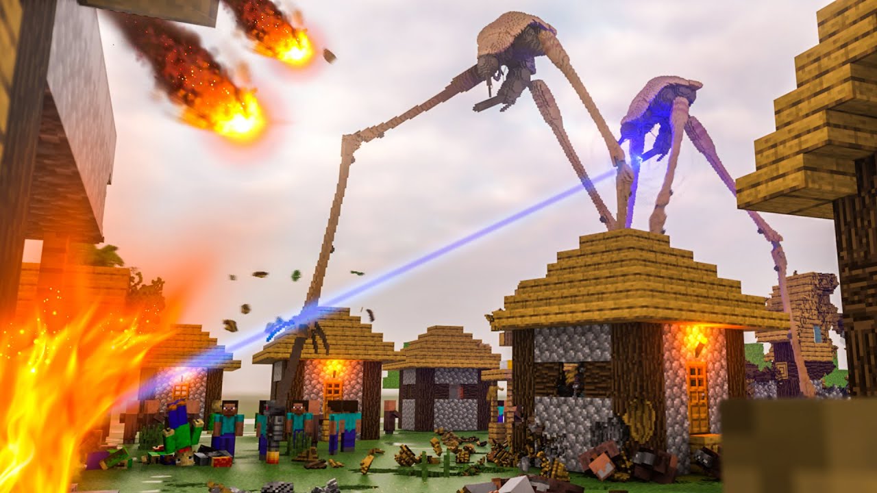 Strider Raid Attack In Village | Teardown