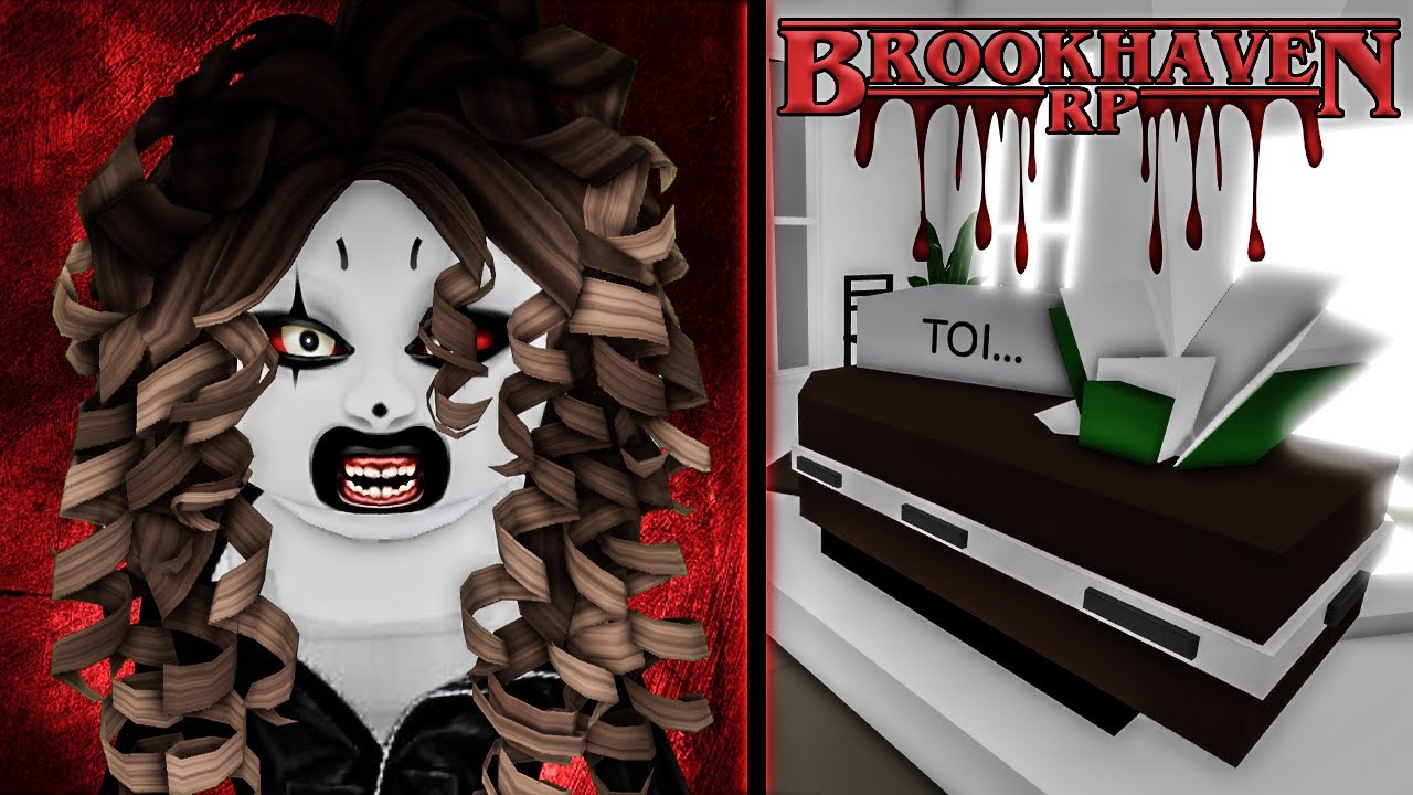 SI TU RESTES, TU PRENDS SA PLACE SUR BROOKHAVEN 🏡 RP ! Roblox horror movie