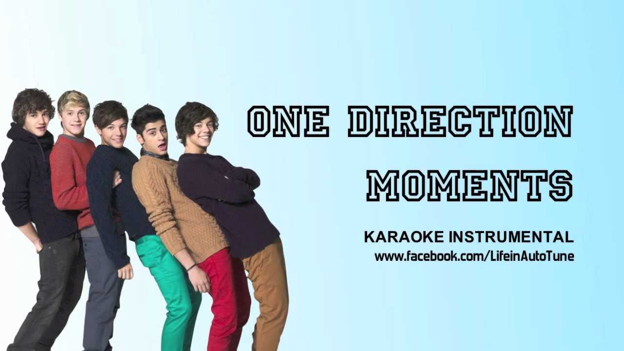 One Direction - Moments (Karaoke Instrumental) NO BACKING VOCALS