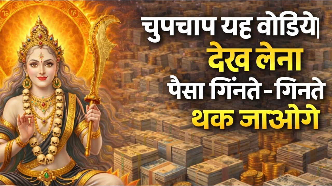 चुपचाप यह वीडियो देख लेना पैसा गिनते गिनते थक जाओगे..🌺maa Laxmi ka sandesh 🌺
