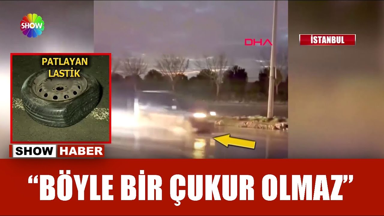 Lastik patlatan çukur!
