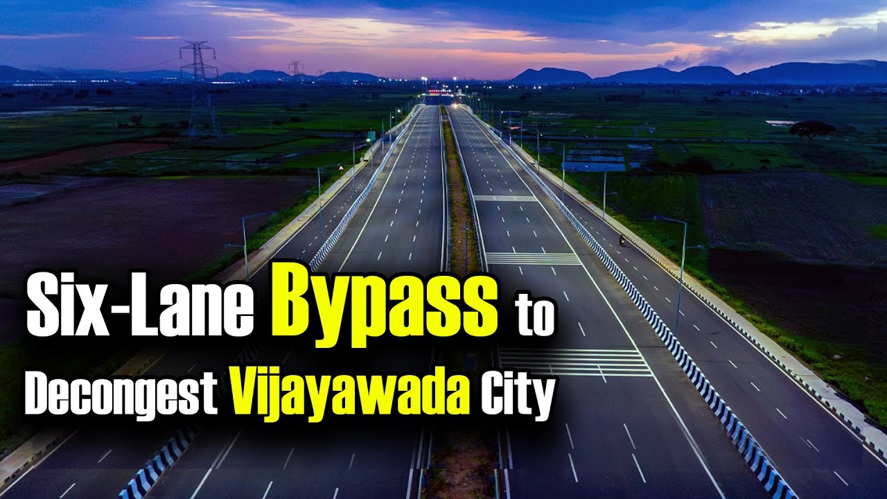 Six-Lane Bypass to Decongest Vijayawada City | Megha Engineering