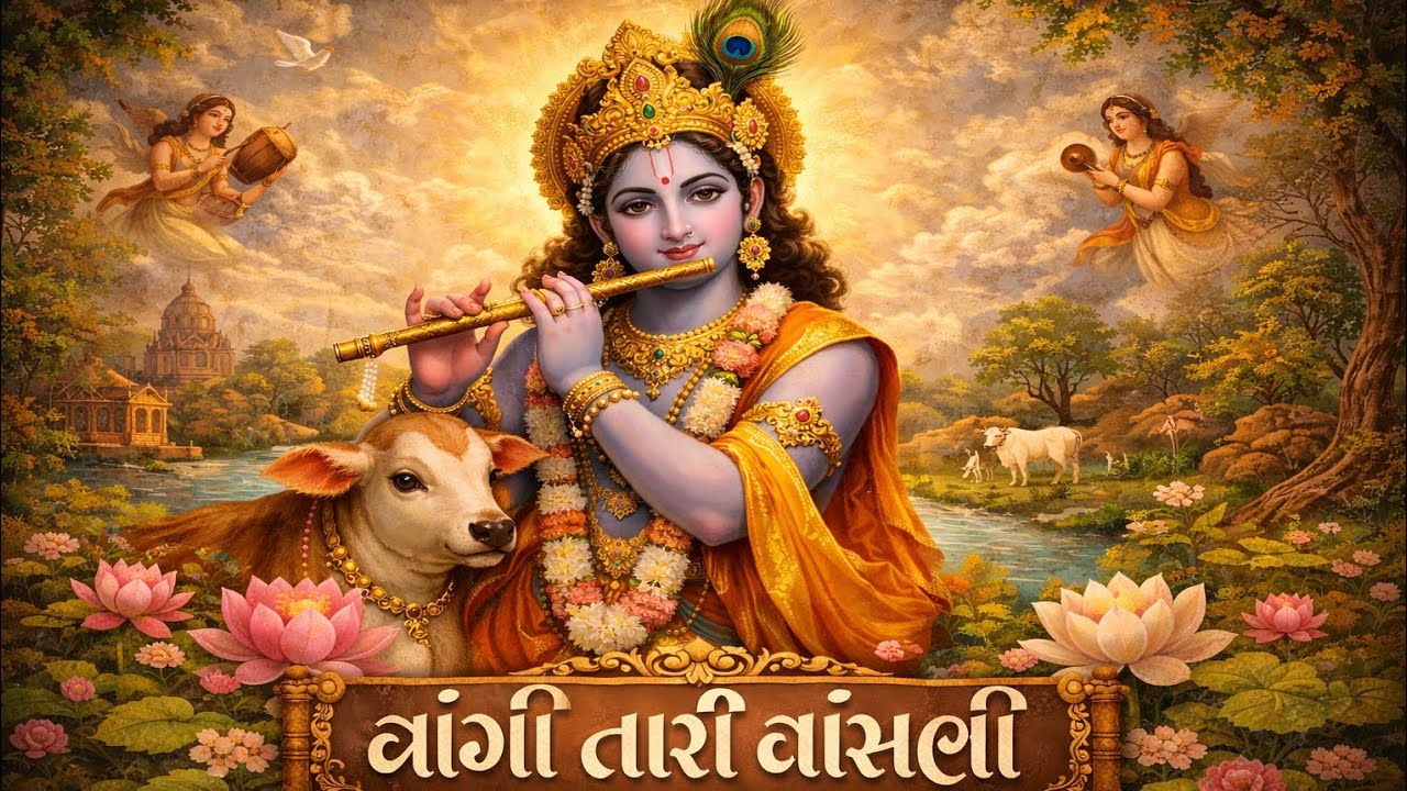 વાગી તારી વાંસળી | New Gujarati Krishna Bhajan 2026