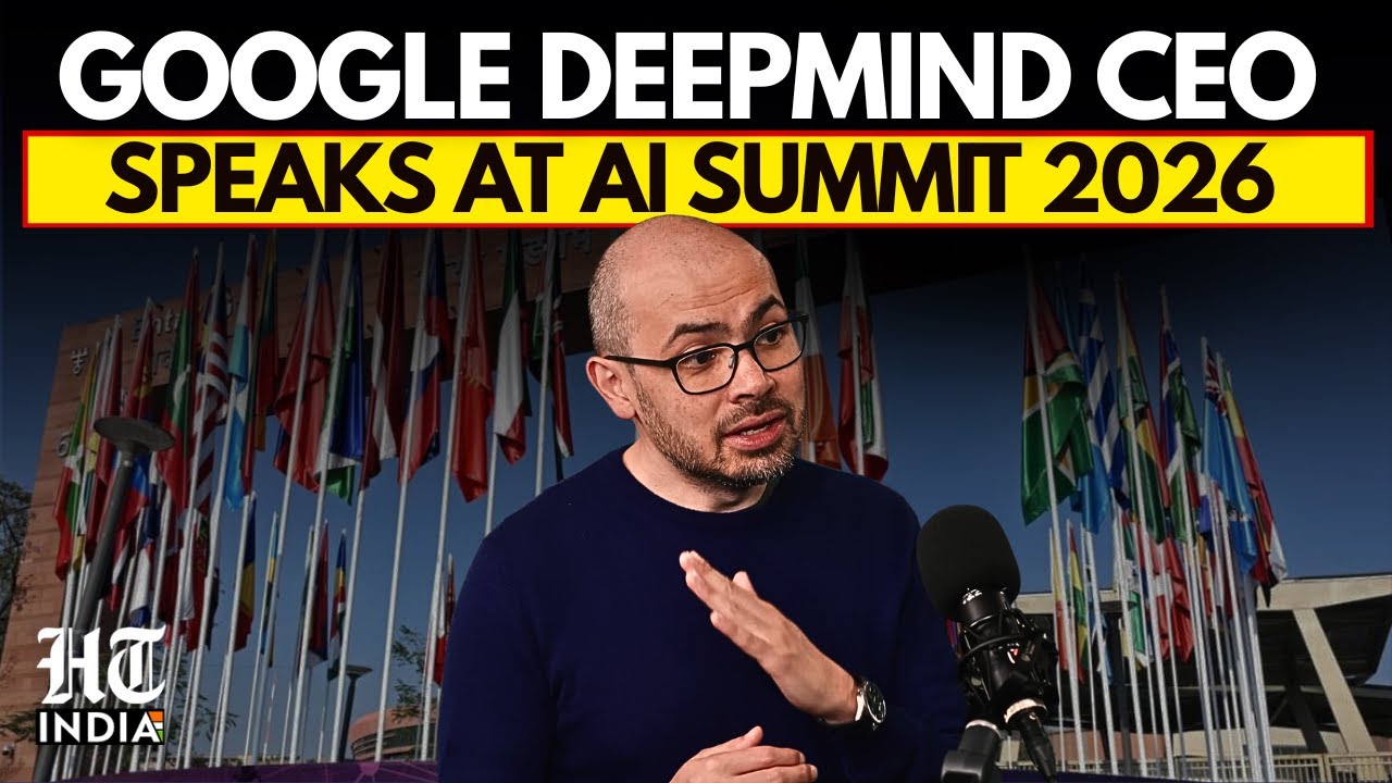 LIVE | Google DeepMind CEO Demis Hassabis speaks at India AI Impact Summit 2026 in New Delhi