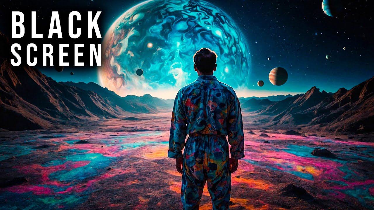 Spiritual Deep Dreaming Music To Enter Parallel Realities | Black Screen Binaural Beats Sleep Trance