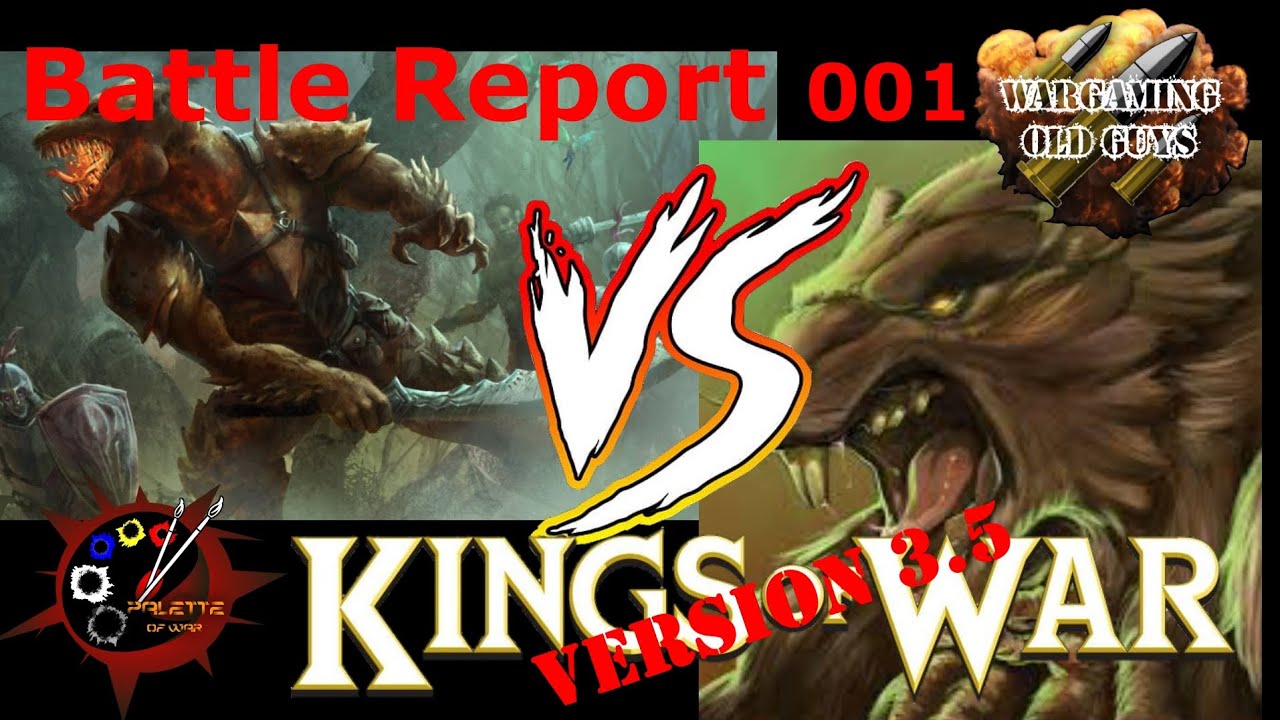 Kings of War Battle Report 001 - Ratkin VS Salamanders (Ambush)