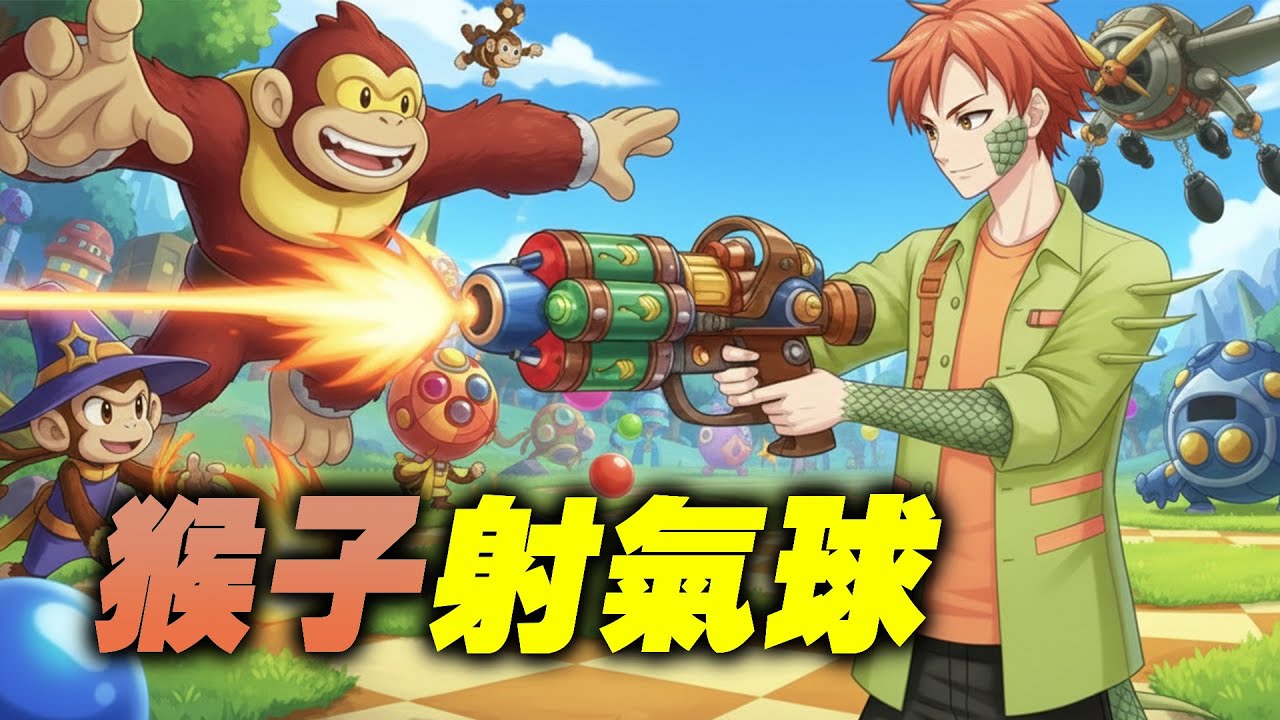 【Bloons TD 6】到底為什麼猴子要射氣球?跟氣球有仇?