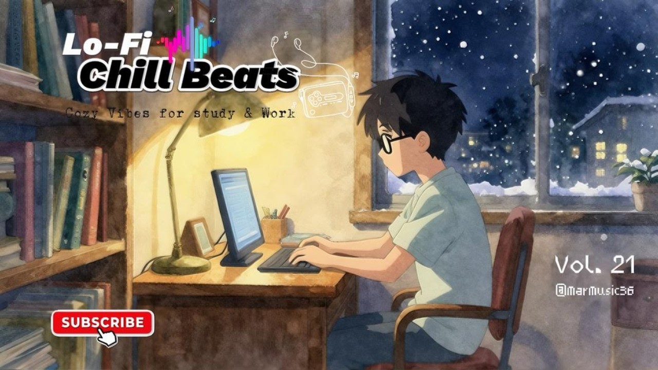 Lo-Fi Chill Beats | Cozy Vibes for Study & Work : Vol 21 ‪@MarsMusic36‬