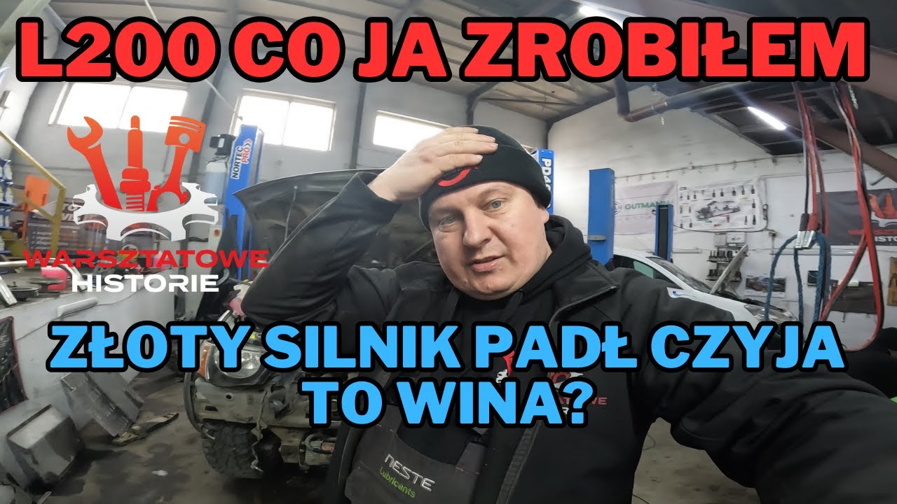 l200 uszkodziłem silnik? dogadane z klientem on części ja robota
