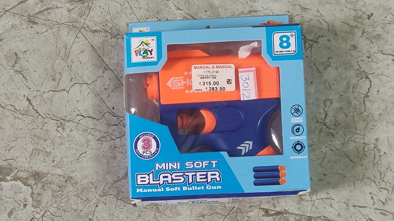 Mini soft Blaster Manual soft Bullet Gun