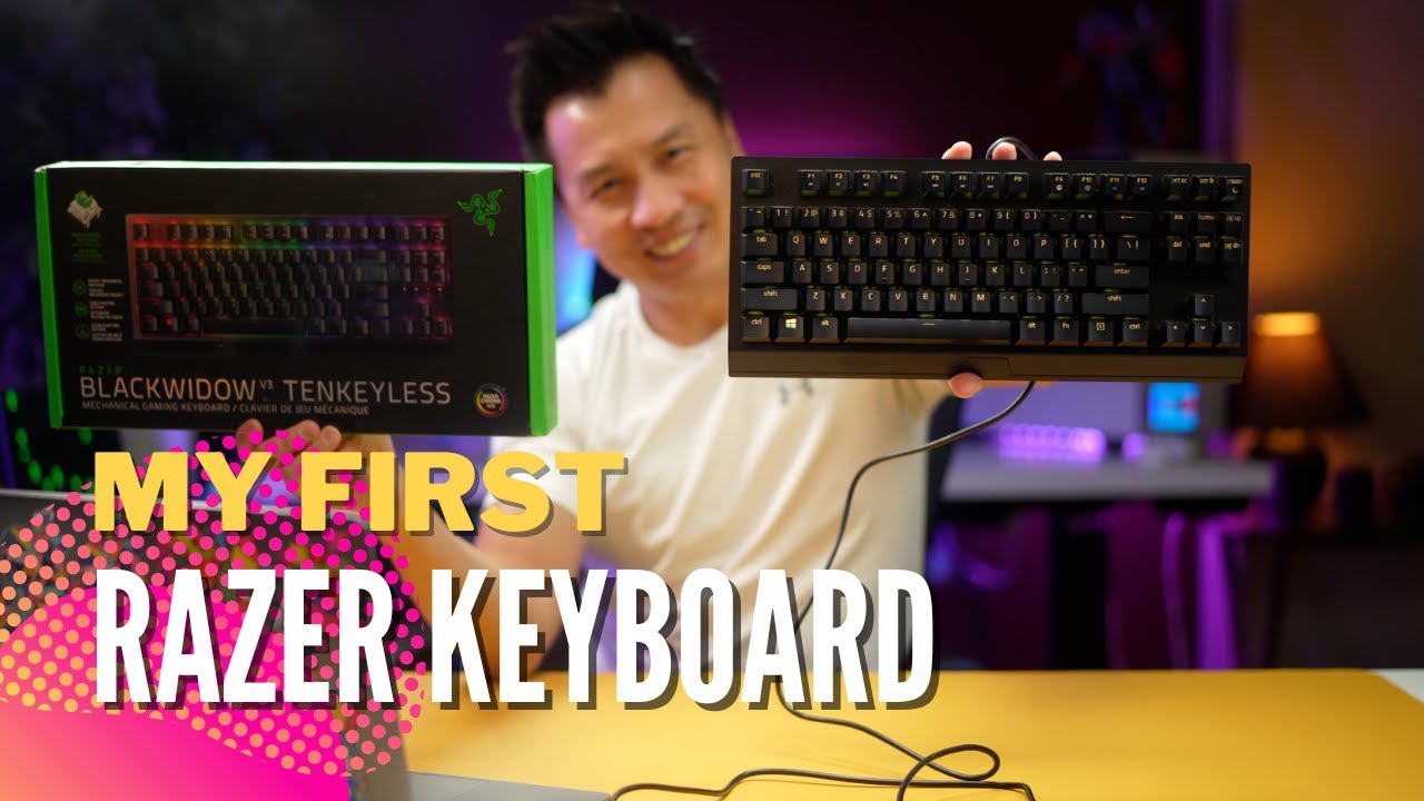 МОЯ ПЕРВАЯ клавиатура Razer — BlackWidow V3 Tenkeyless. Первое впечатление