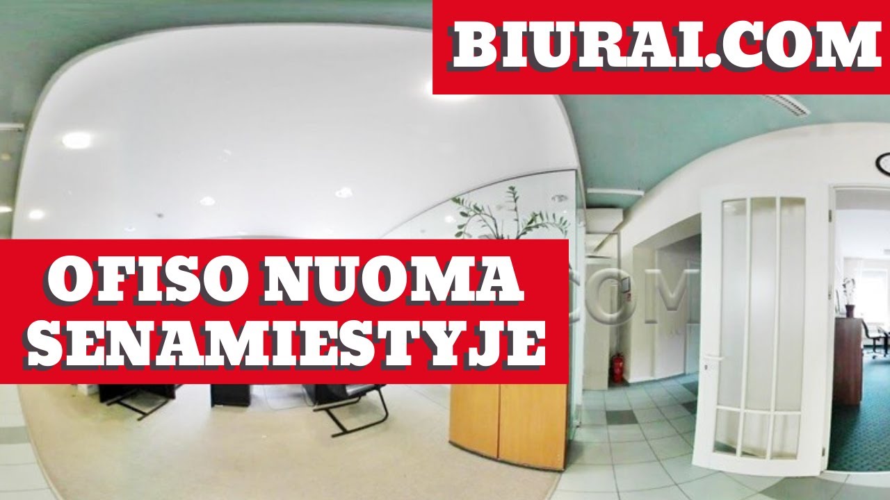 Ofisų nuoma Senamiestyje. nuoma biuro patalpų Klaipėdos g. Biuras prie Reformatų bažnyčios Vilniuje