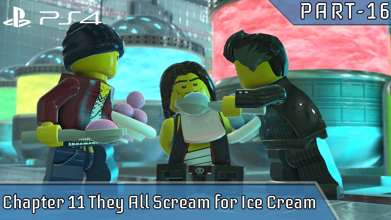 Lego City Undercover PS4 PRO Part 2 Chapter 11 They All Scream for Ice Cream