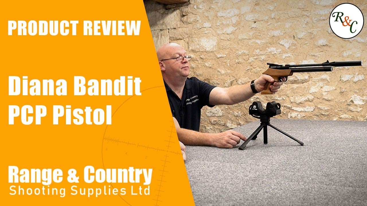 Diana Bandit PCP Pistol Review - Range and Country
