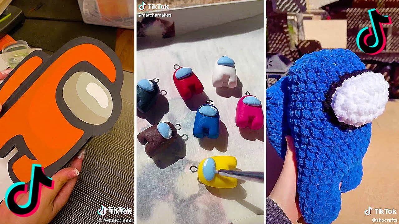 🎨Stunning Among Us Arts & Crafts On Tiktok