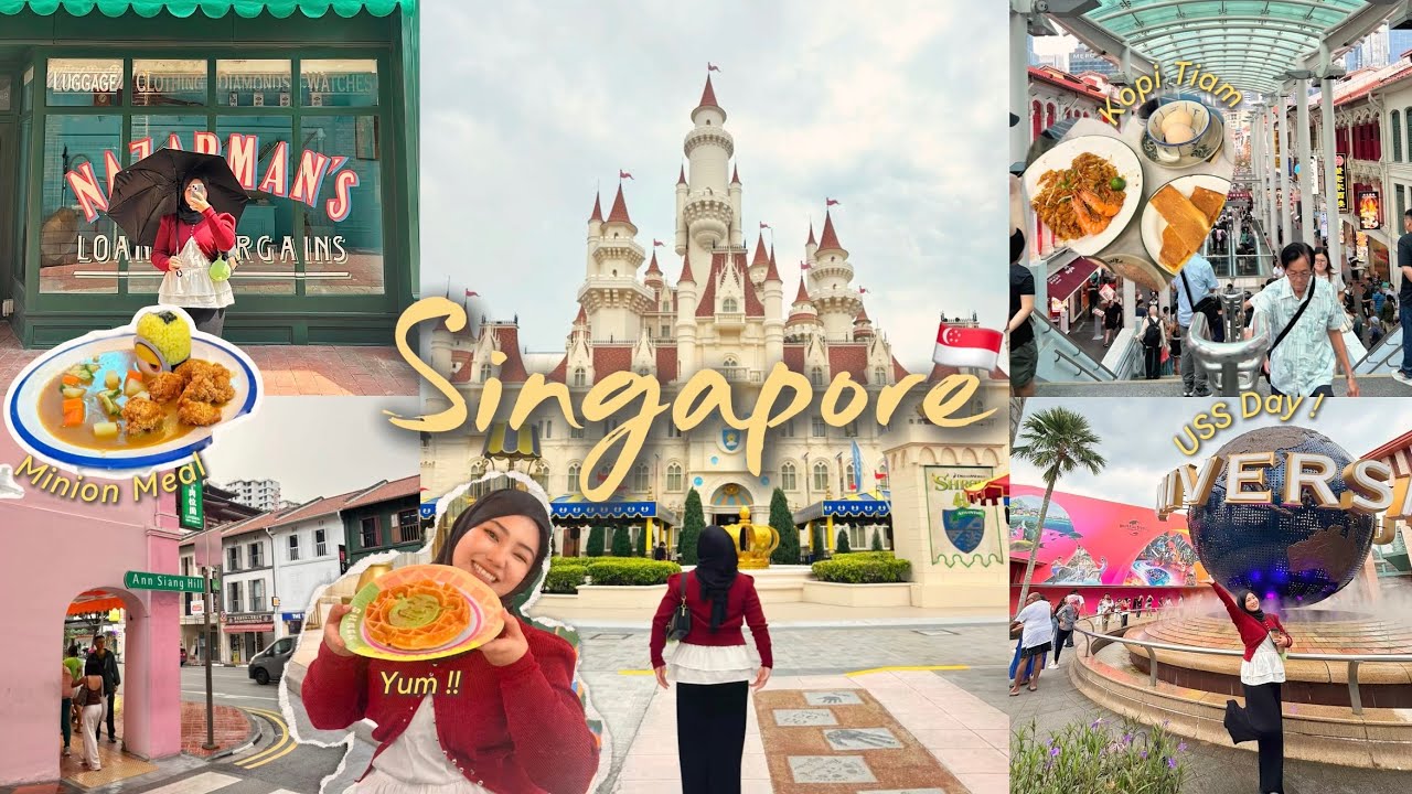 🇸🇬Singapore Vlog | Day 2 | This is USS day !! | Hunting makanan gemas di USS
