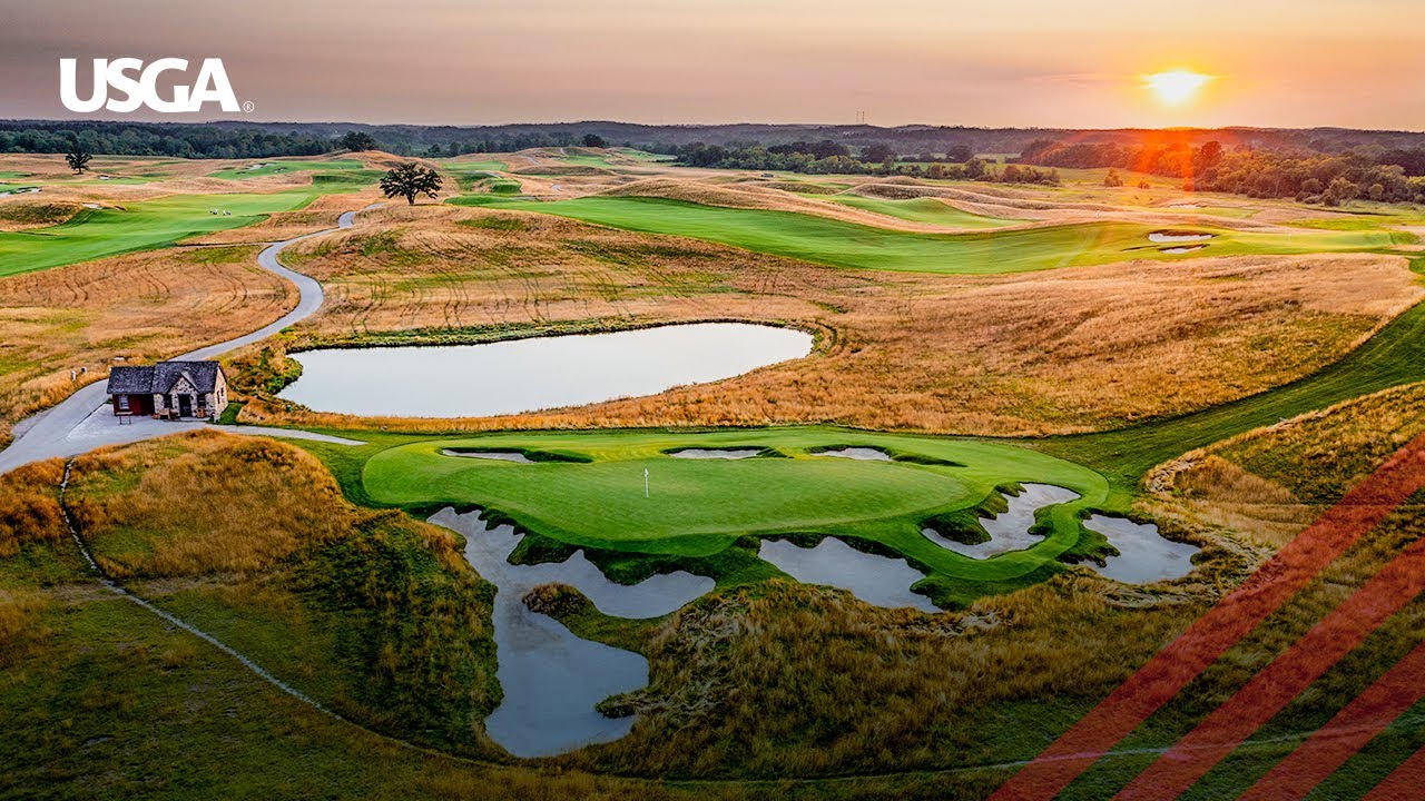 2025 U.S. Women's Open: Flyovers of Erin Hills