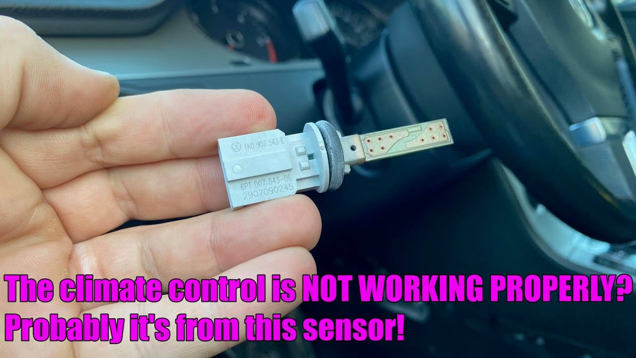 Causes, Location & Removal of Interior Temperature Sensors on Volkswagen Passat B6, B7, CC 2006-2016
