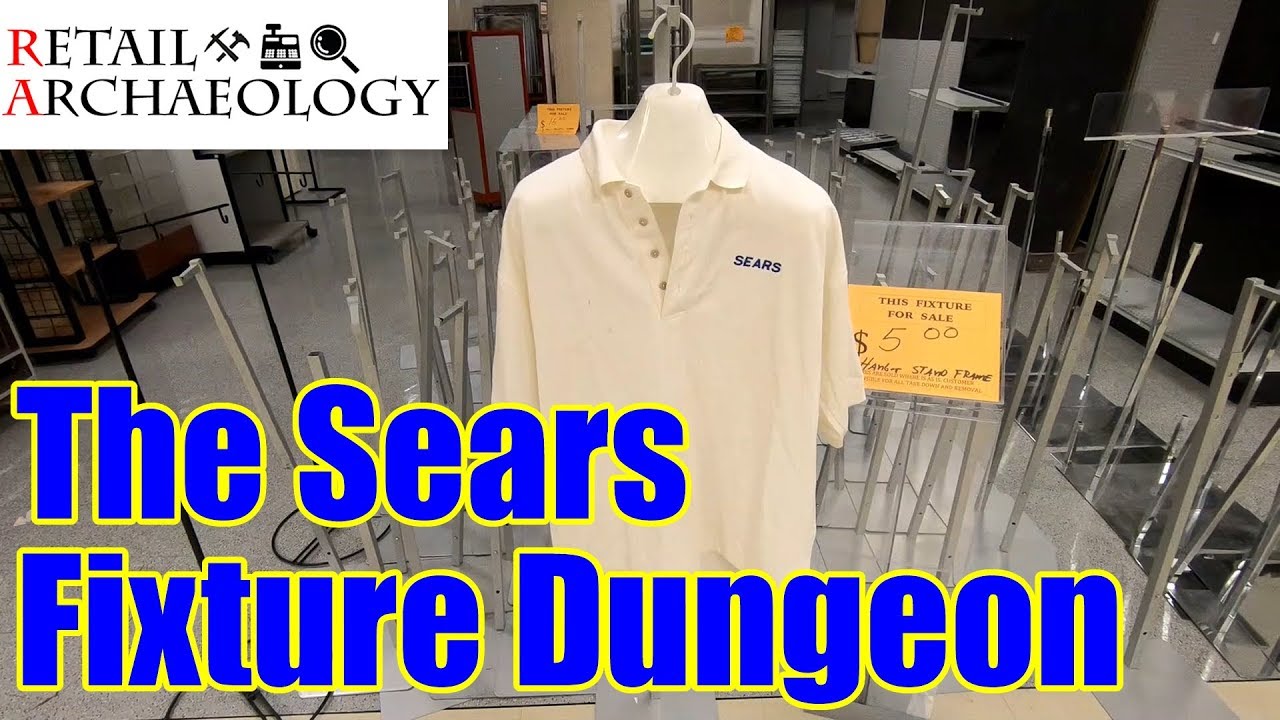 The Sears Fixture Dungeon | Retail Archaeology