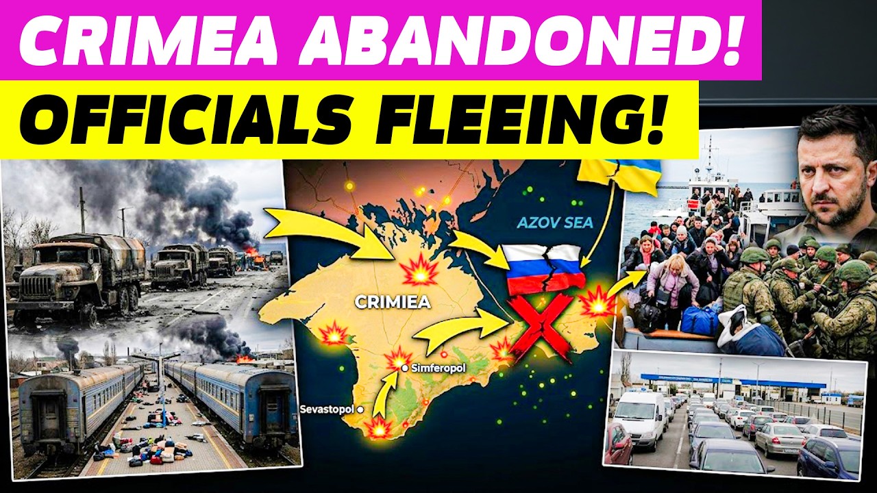 Crimea's abandonment: Putin&rsquo;s logistics collapse, mass evacuations, the inevitability of liberation!