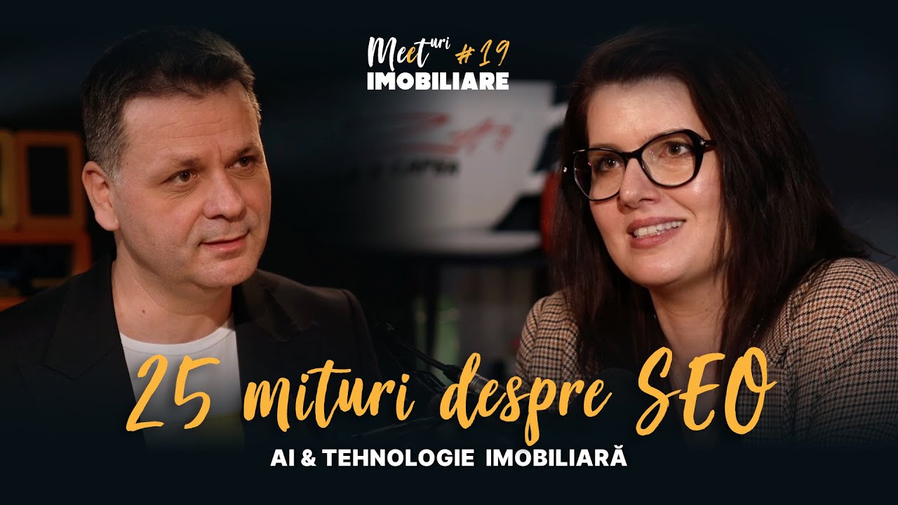 25 Mituri SEO Imobiliar + AI & Tehnologie explicate de Cecilia Pavel | ZAI la o Cafea