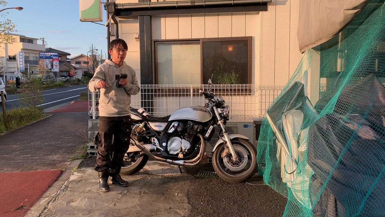GSX1200イナズマ参考動画「今一番ホットなエンジン！それがスズキの油冷！」