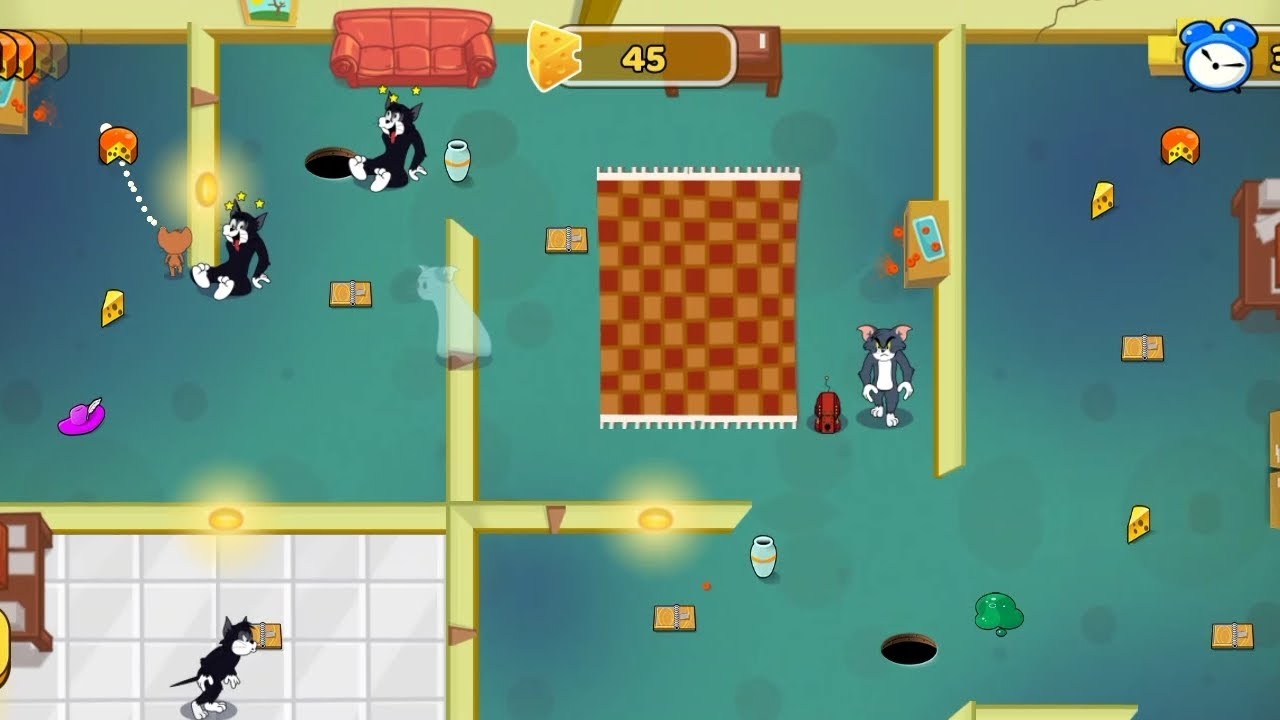 TOM and JERRY Mouse Maze | Level 56