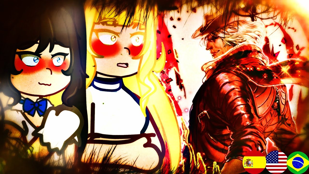 🇺🇸/🇧🇷/🇪🇸 Danmachi React to Bell As Dante (Game) - Gacha React
