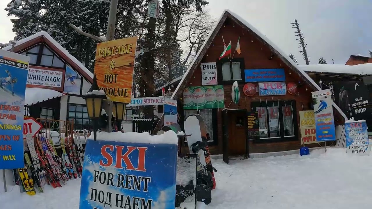 Walking Borovets Ski Resort 2022
