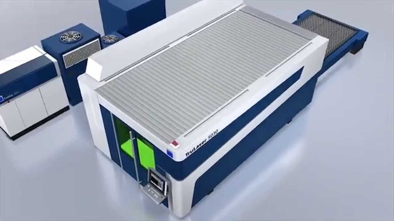 TRUMPF laser cutting: TruLaser 5030 fiber (2013) - The machine's  features at a glance