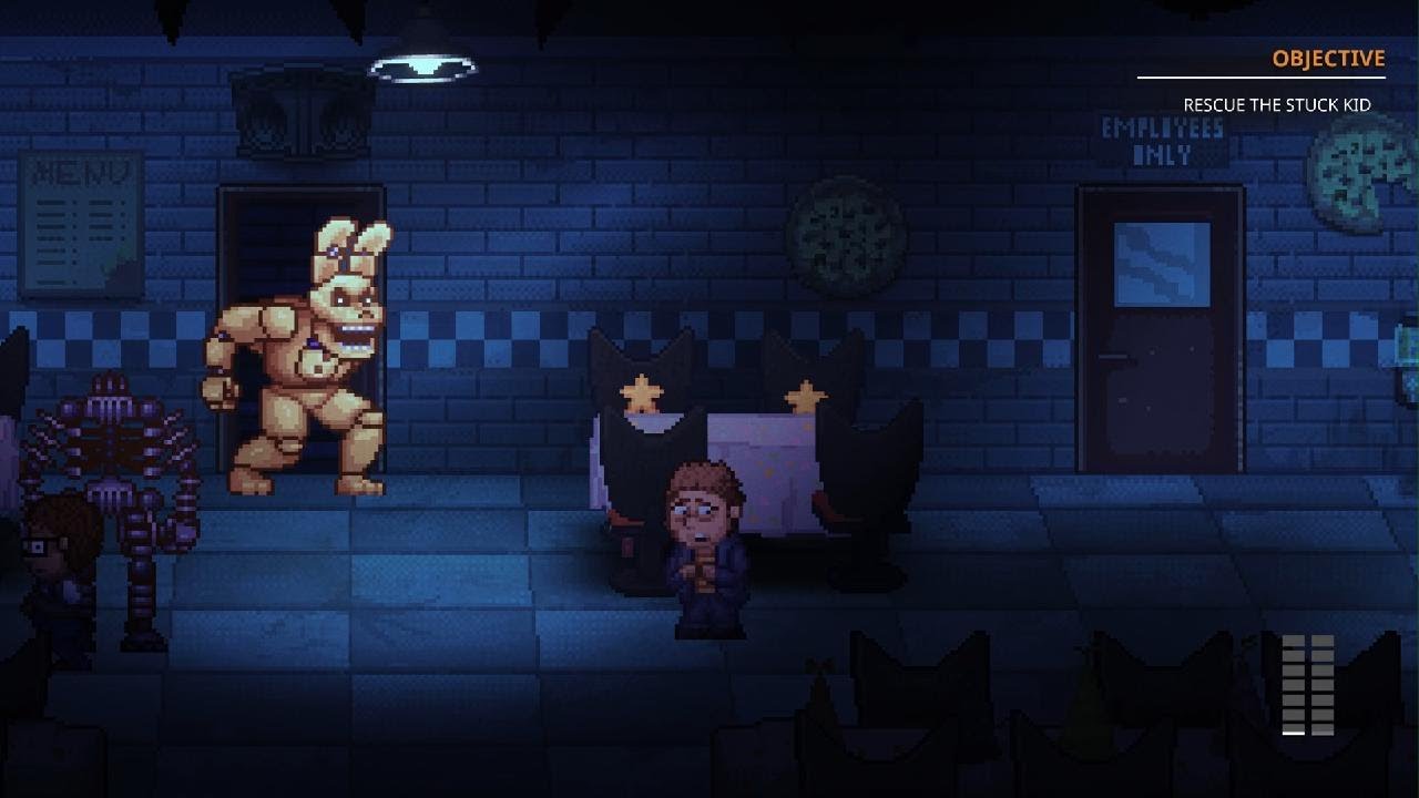Fnaf Into the Pit - Part 2 - Looking for out dad | (No Commentary)