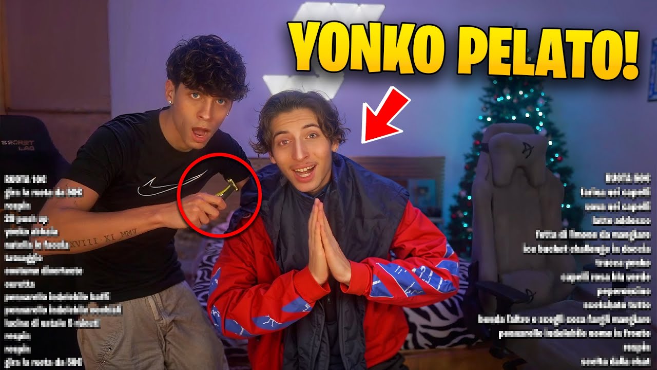 🔴FACCIO PELATO IL MIO HATER CON PENITENZE!!